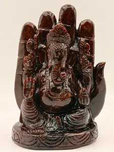 Garnet Hamsa & Ganesha Altar