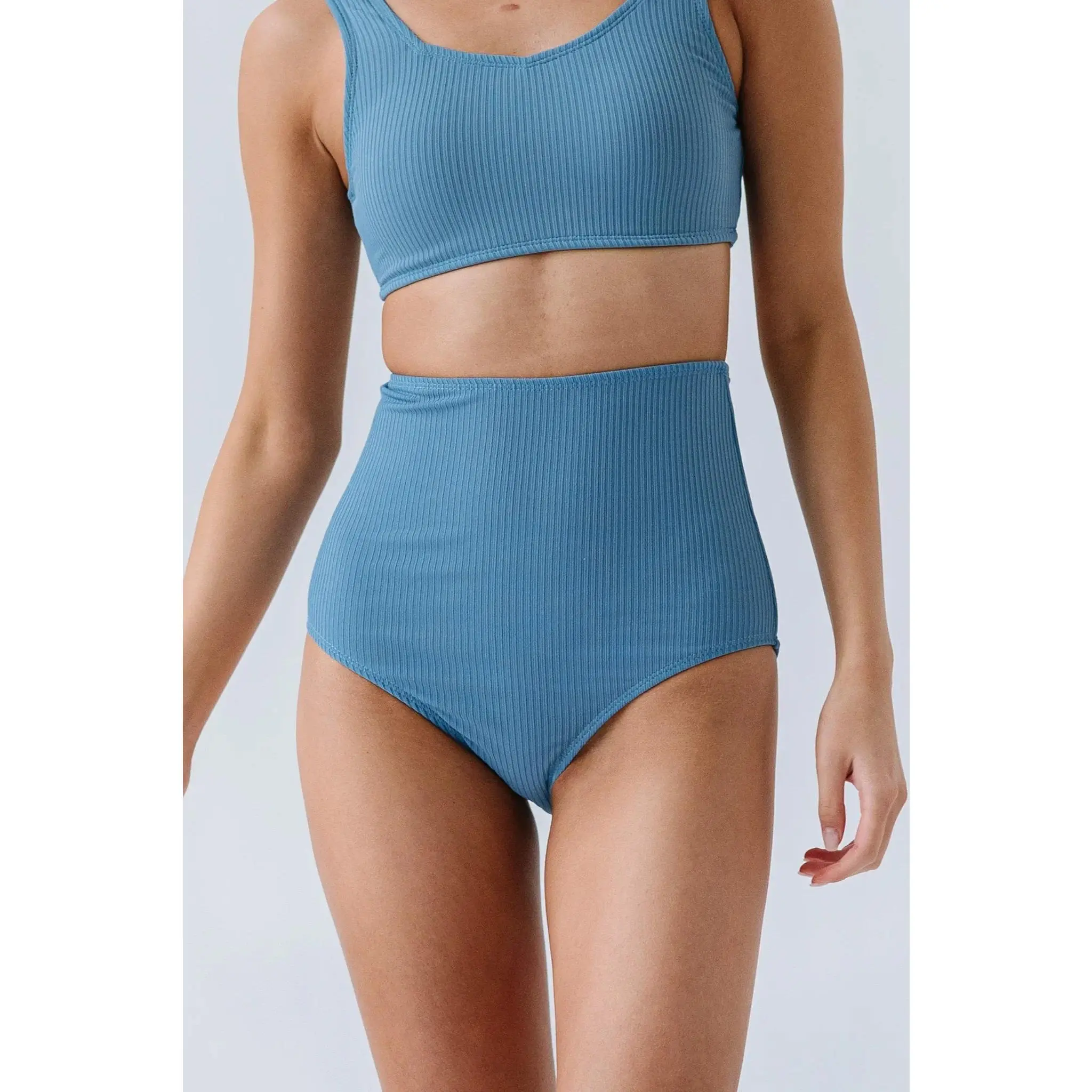 Wave Bottom | Surface Blue - Bottom Only
