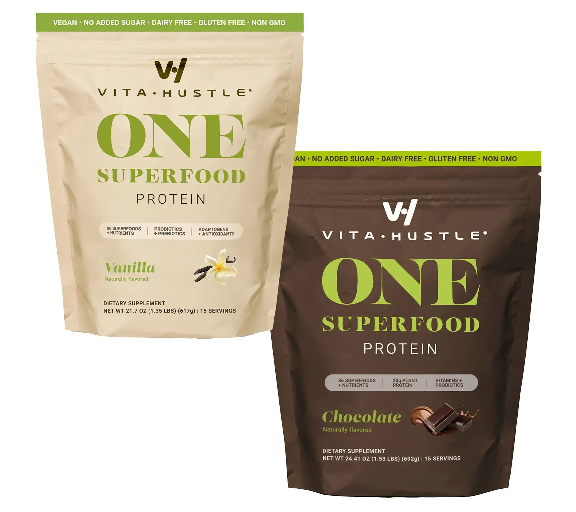 VitaHustle ONE Superfood Nutrition Shake 30 Servings VitaHustle ONE Superfood Nutrition Shake 30 Servings