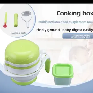 Baby Multi-Functional Manual Food Grinder Set for Vegetable and Fruit Puree Grinding