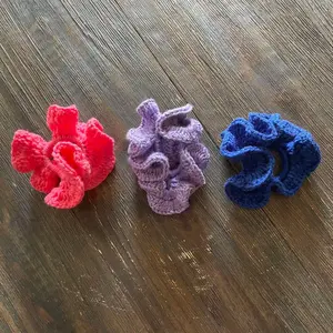 Crochet Scruchies.