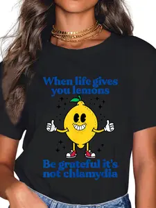 100% Cotton Lemons and Chlamydia Absurd Offensive Meme Sarcastic Edgy T-Shirt