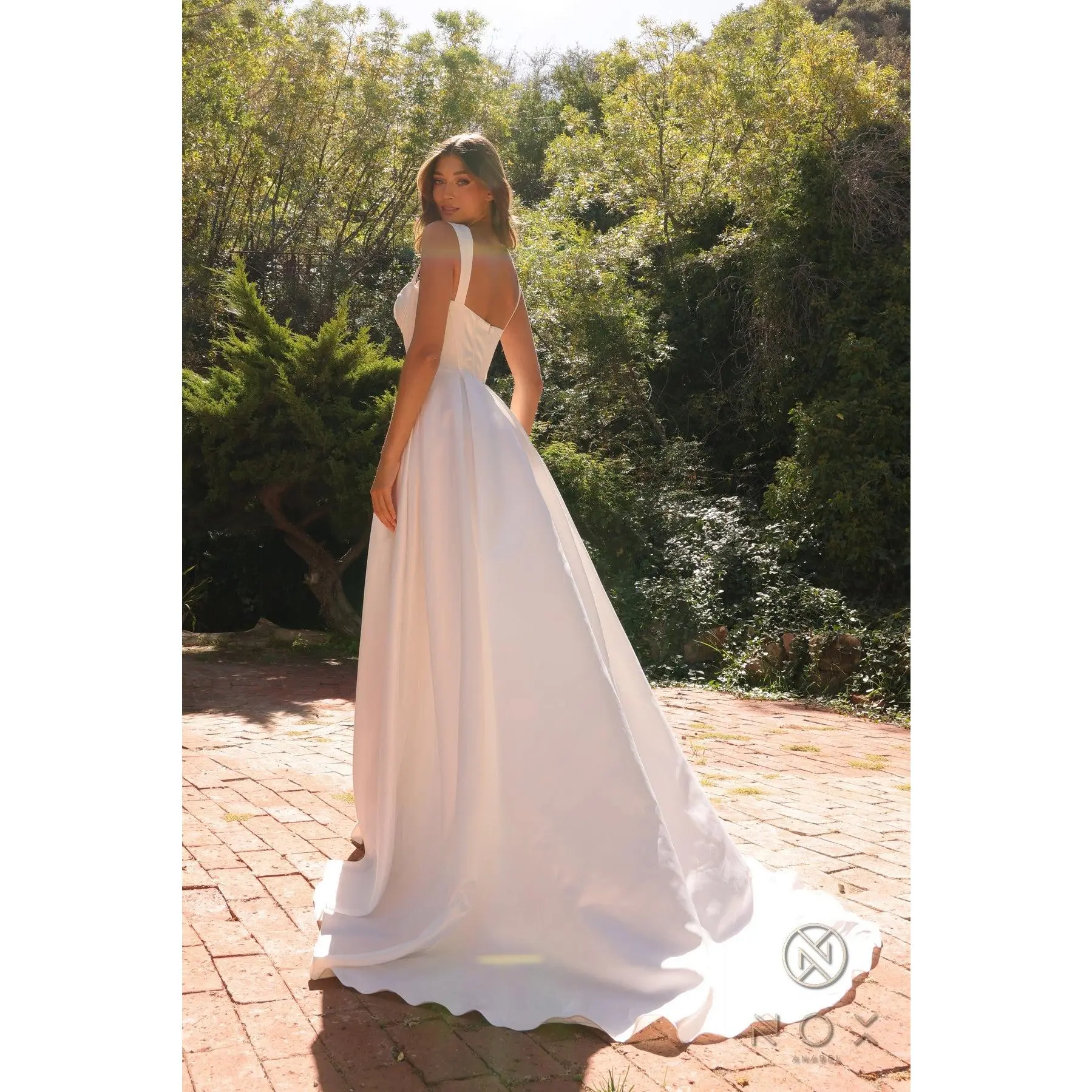 Nox Anabel -JW981 Sleeveless Corset Bridal BallGown