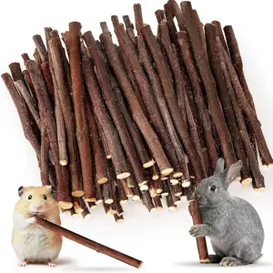 Natural Organic Apple Sticks - 250g Hamster Chew Stick Hams Rabbit Bunny Gerbil Guinea Pig Squirrel Chinchilla Small Animal Chew Sticks