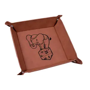 D20 Elephant Dice Tray - Durable Design for Dice Rolling - Ideal for Collectors and Game Enthusiasts