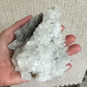 white quartz galina pyrite and calcite