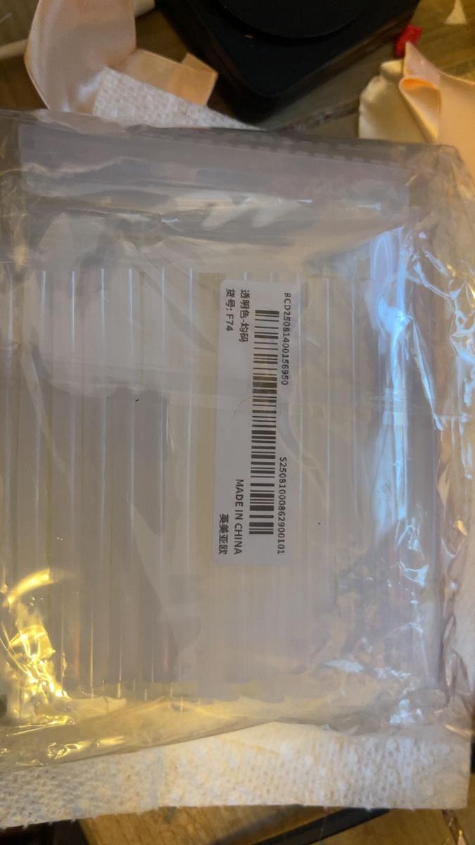 Item: Clear, one size fits all