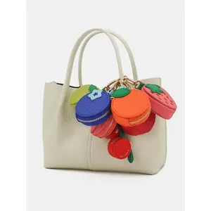 Mini Fruit Keychain Wallet Bag, Simple Strawberry Gift Hanging Decoration, Perfect for Bags and Backpacks, Ideal for Fruit Lovers, Fashion Bag Charms