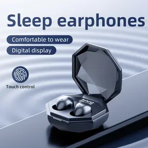 Smallest Hidden Sleep Earbuds, Bluetooth 5.4 Wireless Headphones, Ultra Lightweight Invisible Design, No Pain All Night Wear for Side Sleepers & Travel