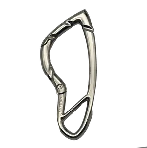 Saturn Los Angeles Carabiner Chrome Silver