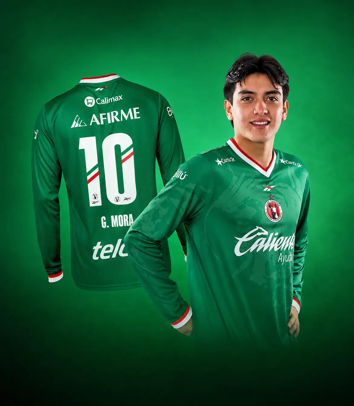 Mora#10 2026-27 Tijuana Special Edition Long-Sleeve Jersey, Unisex Football Shirt