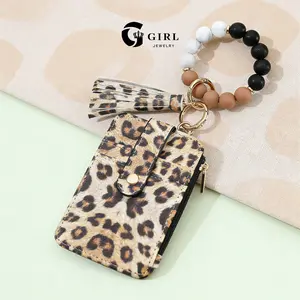 GGIRL Boho Beaded Keychain with Tassels – Handmade Stylish Keychain for Bags, Purses, & Car Accessories, Trendy Gift for Women