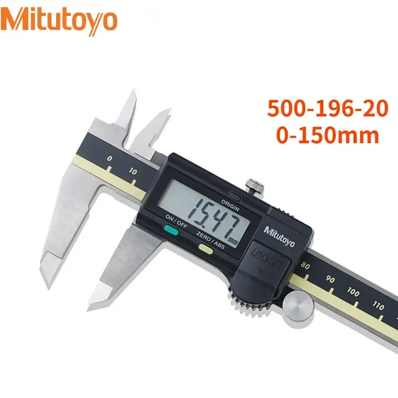 Mitutoyo LCD Digital Caliper 150/200/300Mm 500-197-20 Vernier Calipers 8In Electronic Measuring Stainless Steel Caliper Digital