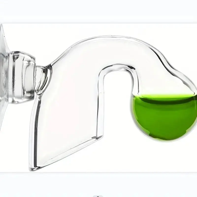 Glass Nano CO2 Drop Checker & Solution