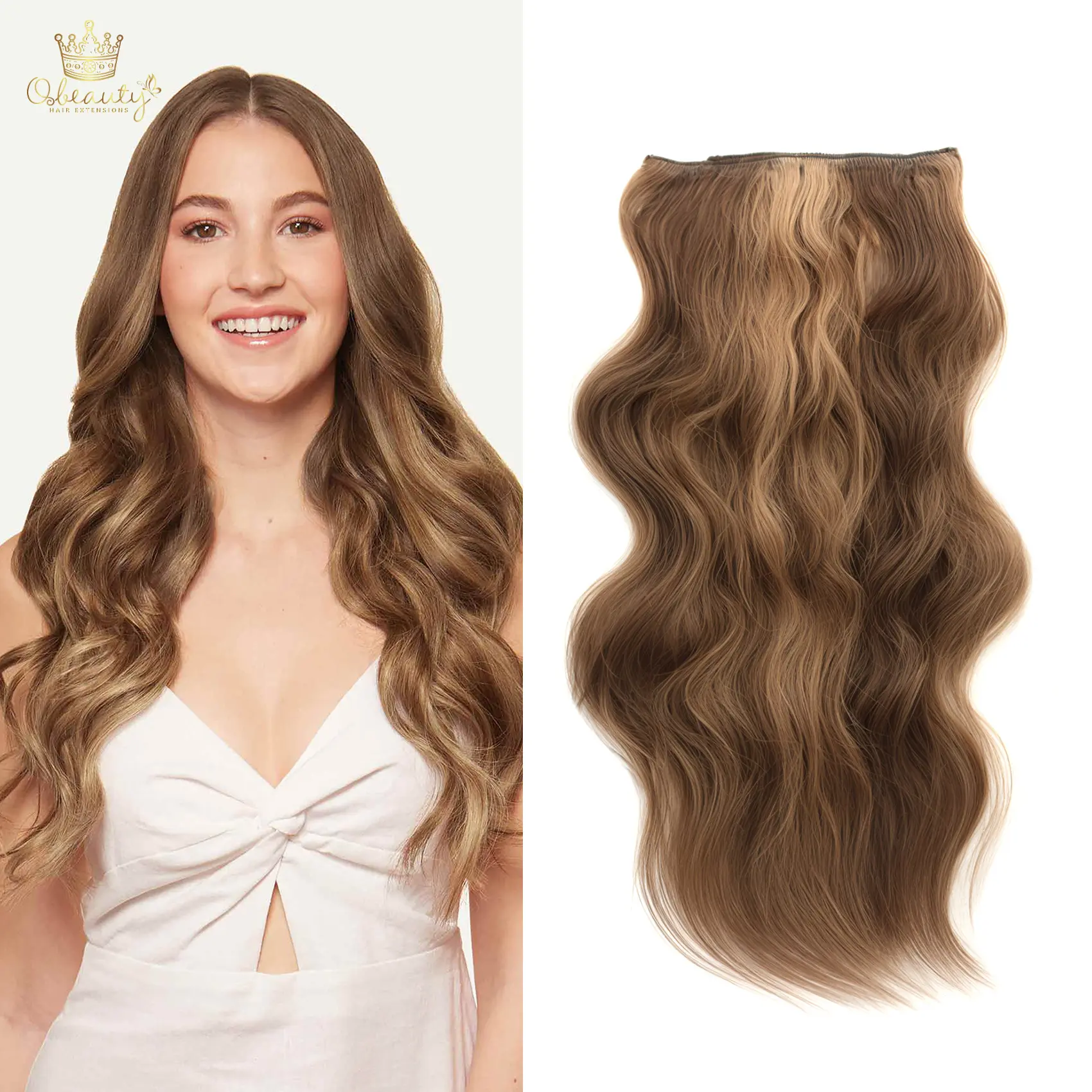 Medium Brown Blayage