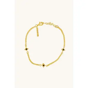 Stardust Bracelet - Black Spinel