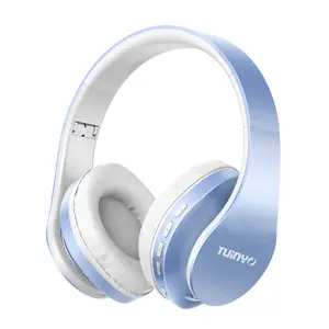 ZIHNIC WH-816 Wireless Bluetooth 5.3 Headphones, Waterproof Foldable Over-Ear Headset. Lightweight & Long Battery for Sports & All-Day Audio Wear