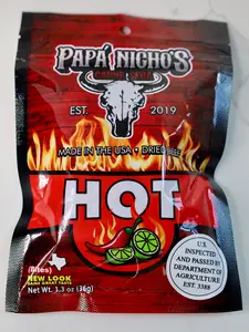 Bites - Beef Jerky HOT NEW LOOK - Medium Size Pieces Beef Snack Dried Snack Beef