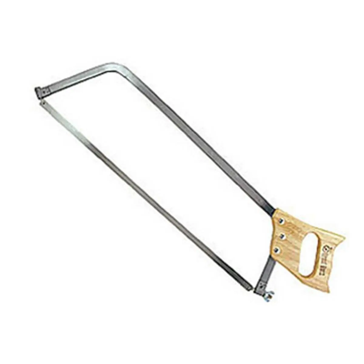 212 MAIN 22 in. Butcher Saw - Stainless Steel Construction, High Tension Blade, Easy Blade Change, Oversize Hardwood Grip for Hand Tools Applications