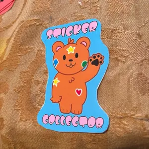 Sticker Collector Bear sticker