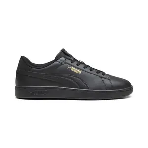 Puma Smash 3.0 L 39098710 Mens Black Leather Lifestyle Sneakers Shoes