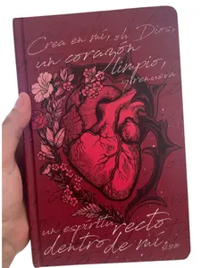 Biblia Reina Valera 1960 letra grande, tapa dura, tamaño manual corazón (rosada) / Spanish Bible RVR 1960. Handy Size, Large Print, Hardcover, Pink (Spanish Edition) Hardcover