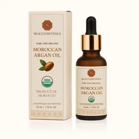 Organic Moroccan Argan Oil | For Skin, Hair, and Nails