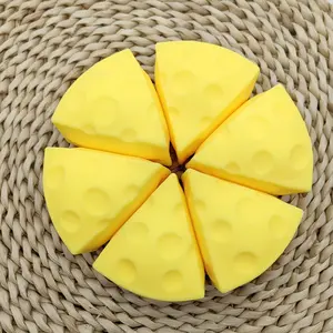 Cheese Squishy Toy Simulation Cheese Squeeze Toy Soft Cute Decompressing Pinching Cheese Sticky Slow Rebound for Adults Toy