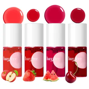 bayfree K-Beauty Must-Have: Ultra-Pigmented Mini Lip Stain Set with Lightweight Matte Finish & Smudge-Proof Wear