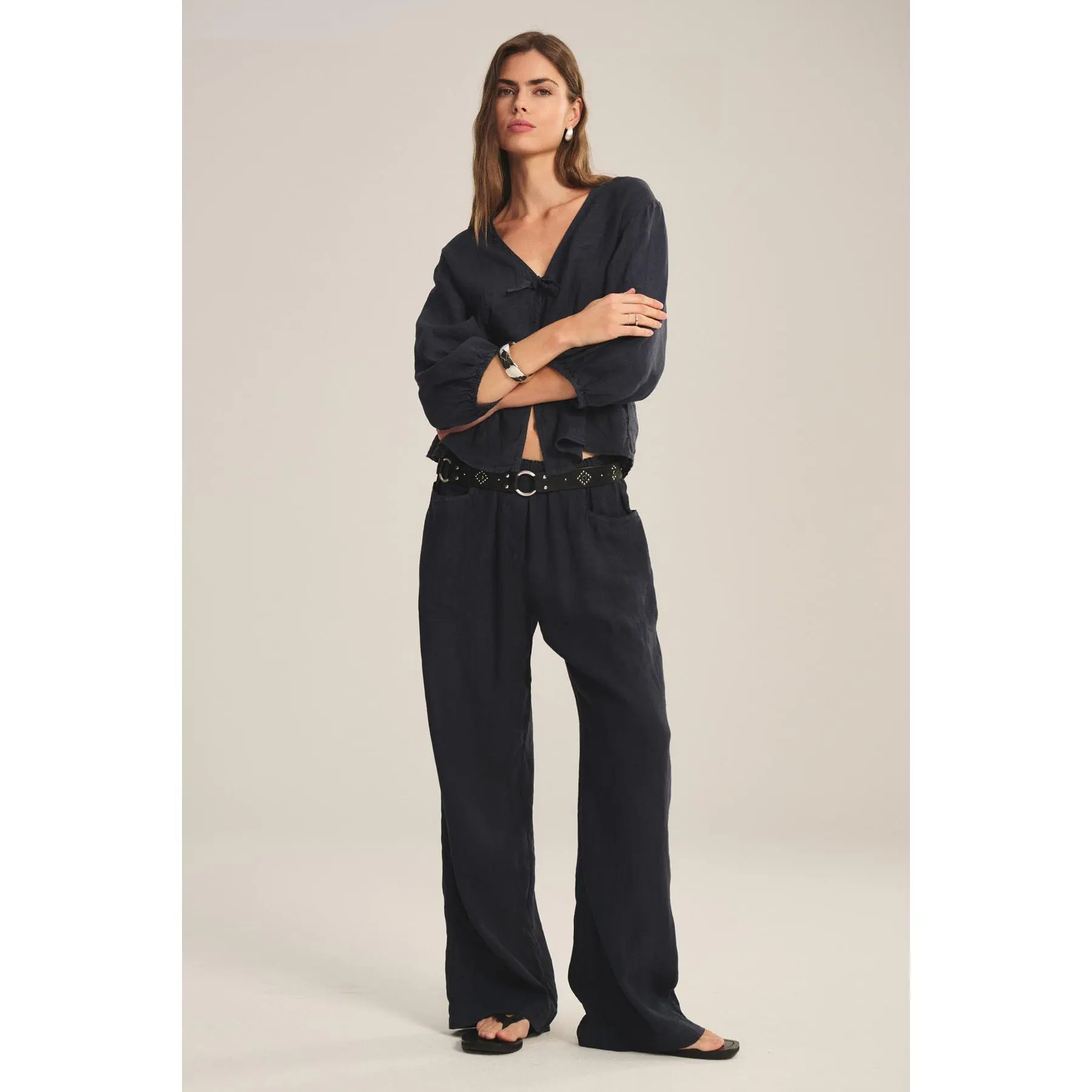 CLAIRO LINEN PANT