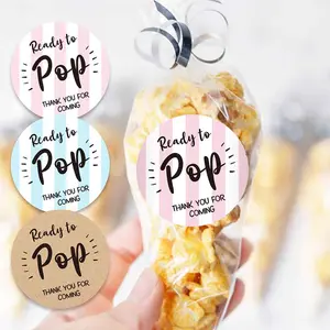 72pcs Ready to pop Stickers for Baby Shower Favors,Thank You for Celebrating,Candy Business Labels,Gender Reveal Gift Ideas,Birthday Party Atmospheric Decoration Props