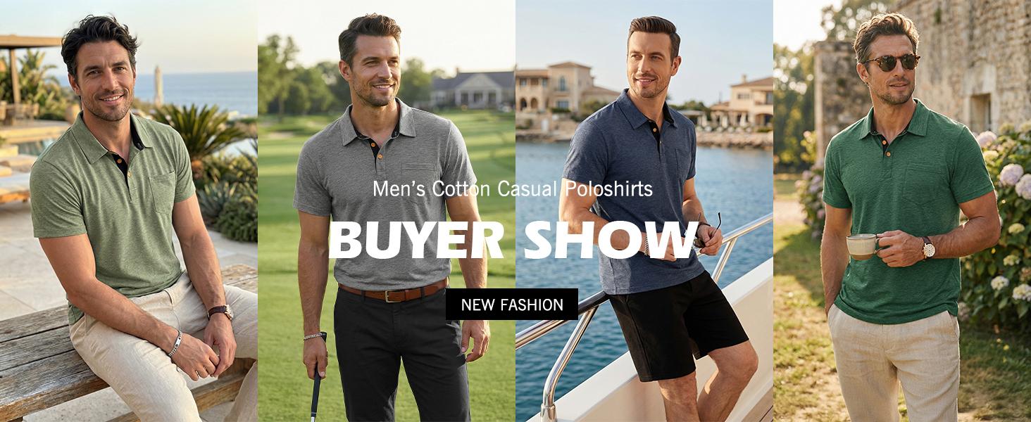 AUSELILY Menswear Men's Short-Sleeve Casual Color-Block Collar Polo Henley Shirt, Men's Casual Clothes, Shortsleeve,clothes for back to school,first day of school outfits AUSELILY Menswear Men's Short-Sleeve Casual Color-Block Collar Polo Henley Shirt, Men's Casual Clothes, Shortsleeve,clothes for back to school,first day of school outfits