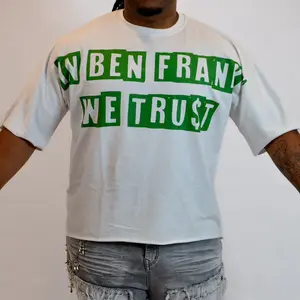 Solouno “Ben Frank” Oversized Tee Top Tshirt Streetwear