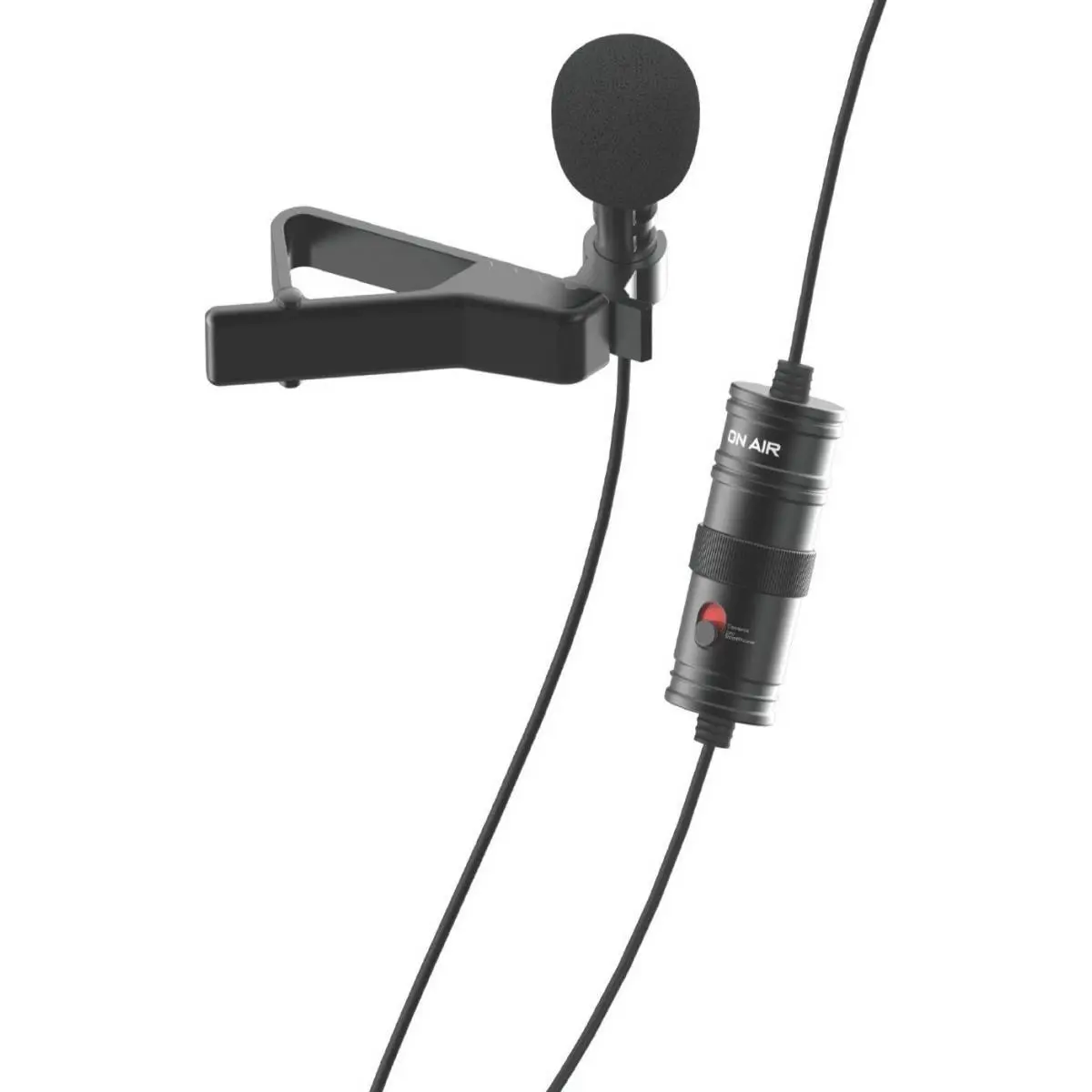 Echo Tzumi On Air Wired Microphone - Portable Rechargeable Audio Gadget with Built-In Battery for Smartphones & Electronics Audio Needs, Smartphone