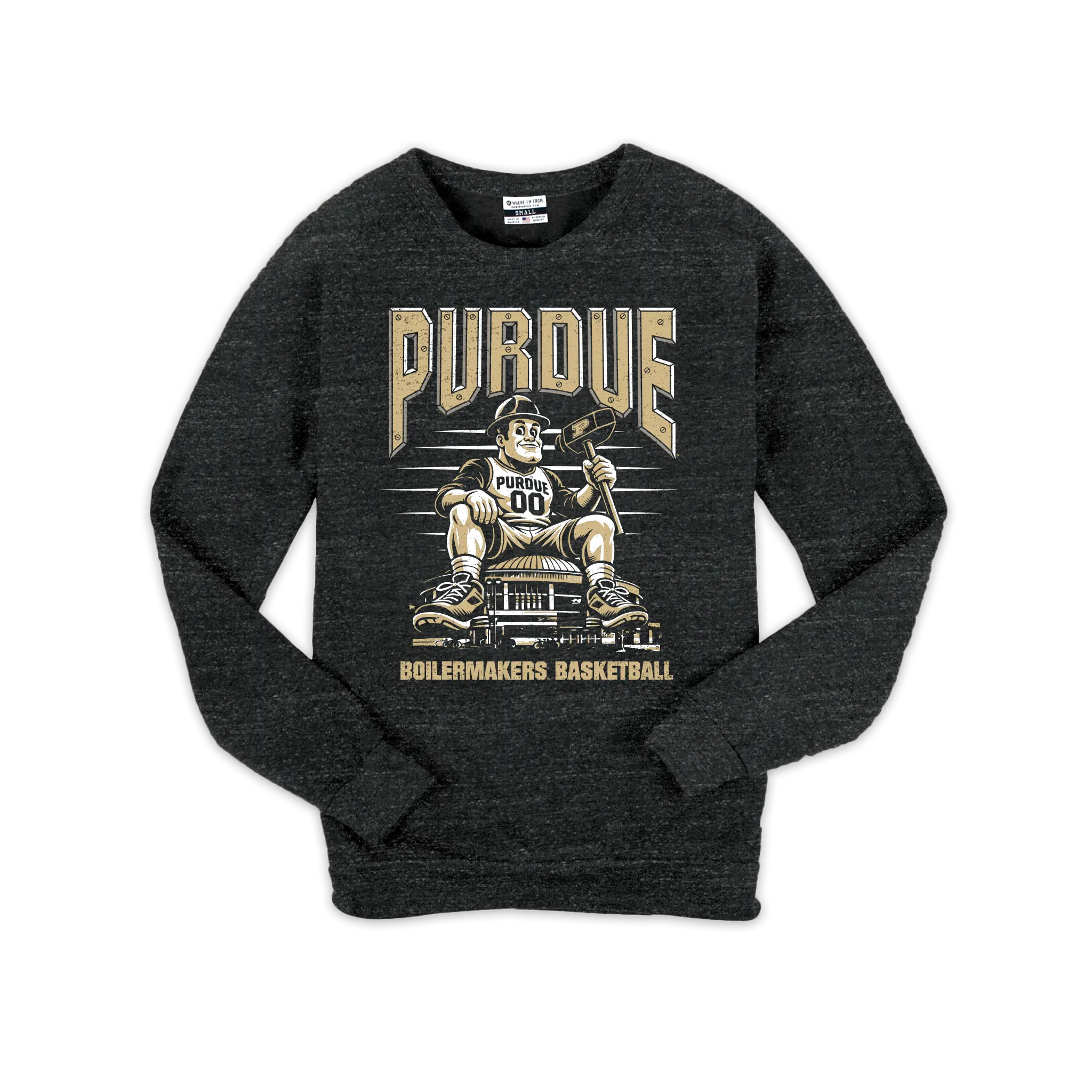 Purdue Pete Crew Sweatshirt