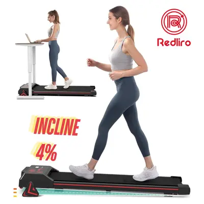 Incline Treadmill Redliro Under Desk Bed Treadmill Redliro