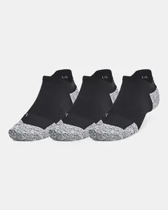 Under Armour ArmourDry® Unisex Run Cushion 3-Pack No Show Socks