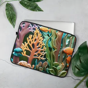 Coral Reefs Fish IPad Case Zippered Laptop Sleeve