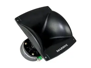 Massive Audio F3 - 1" SCREW-ON ABS BI-RADIAL FLARE HORN 60X40 Massive Audio F3 - 1" SCREW-ON ABS BI-RADIAL FLARE HORN 60X40