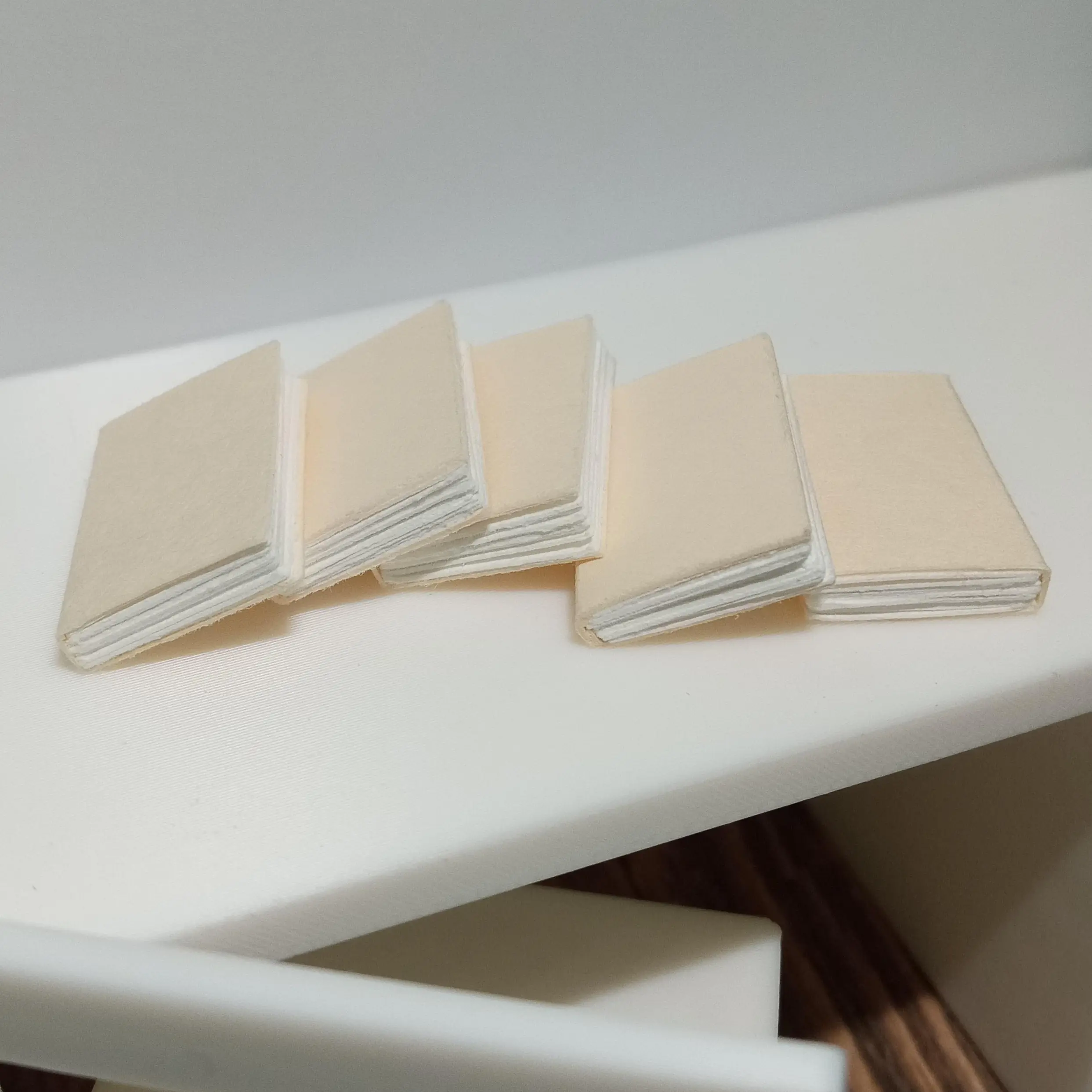 Hard Cover 1:12 Scale Blank Miniature Book Fillings (No Covers) handmade mini book