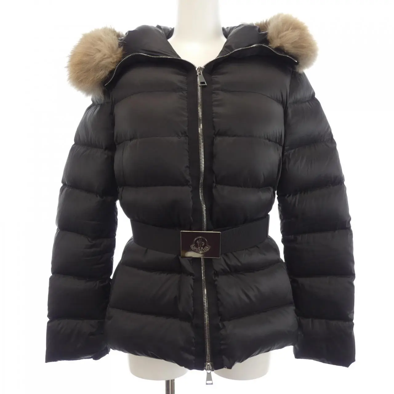 Pre-owned MONCLER Nylon Small Leather Goods Tatie Down Jacket