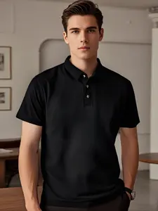 Men's Casual Sports Classic Polo Shirt Short Sleeve, Quick-Dry Breathable Fabric, Outdoor Travel Daily Wear, Easy Care, Skin-Friendly, Multiple Colors