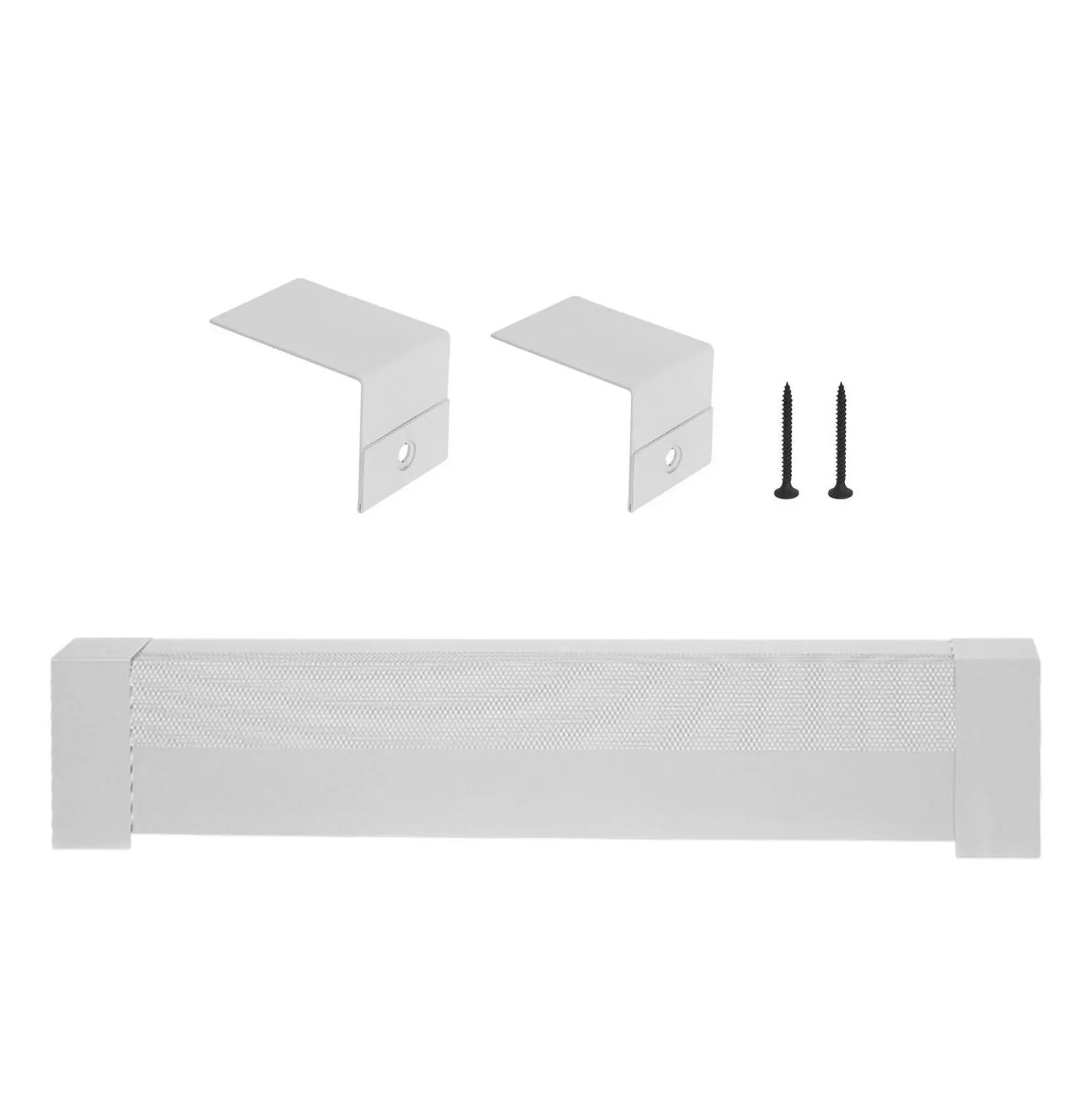 Baseboard Heater Covers 3ft - Electric Heater Cover Replacement - Steel Heating Unit Cover - Easy Install - White Default