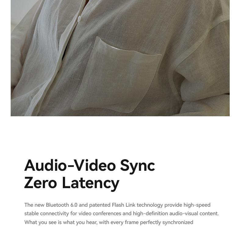 Sanag S8S Ultra Ear Clip Earbuds - 50H Playtime IPX67 Waterproof for Sports Running Office