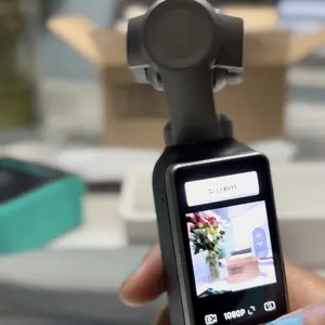 Xtra Muse Vlogging Camera with 1'' CMOS 4K/120fps Videos 3-Axis Gimbal Stabilizer Fast Focusing Face/Object Tracking Portable Handycam Camcorder