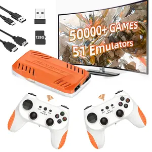New X10 PRO gaming console with dual player connection for battles, wireless high-definition TV, home gaming console plug-and-play video game stick