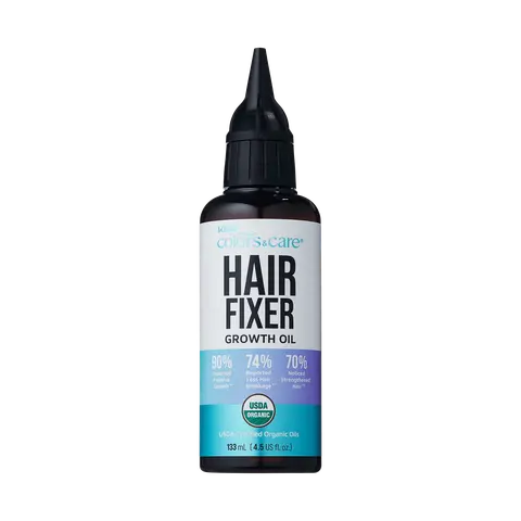 Kiss Colors & Care Healthy Hair Fixation Trio - Hair Fixer Growth Oil | Hair Growth Serum, 100% Natural Oils, USDA Organic, Hair Care