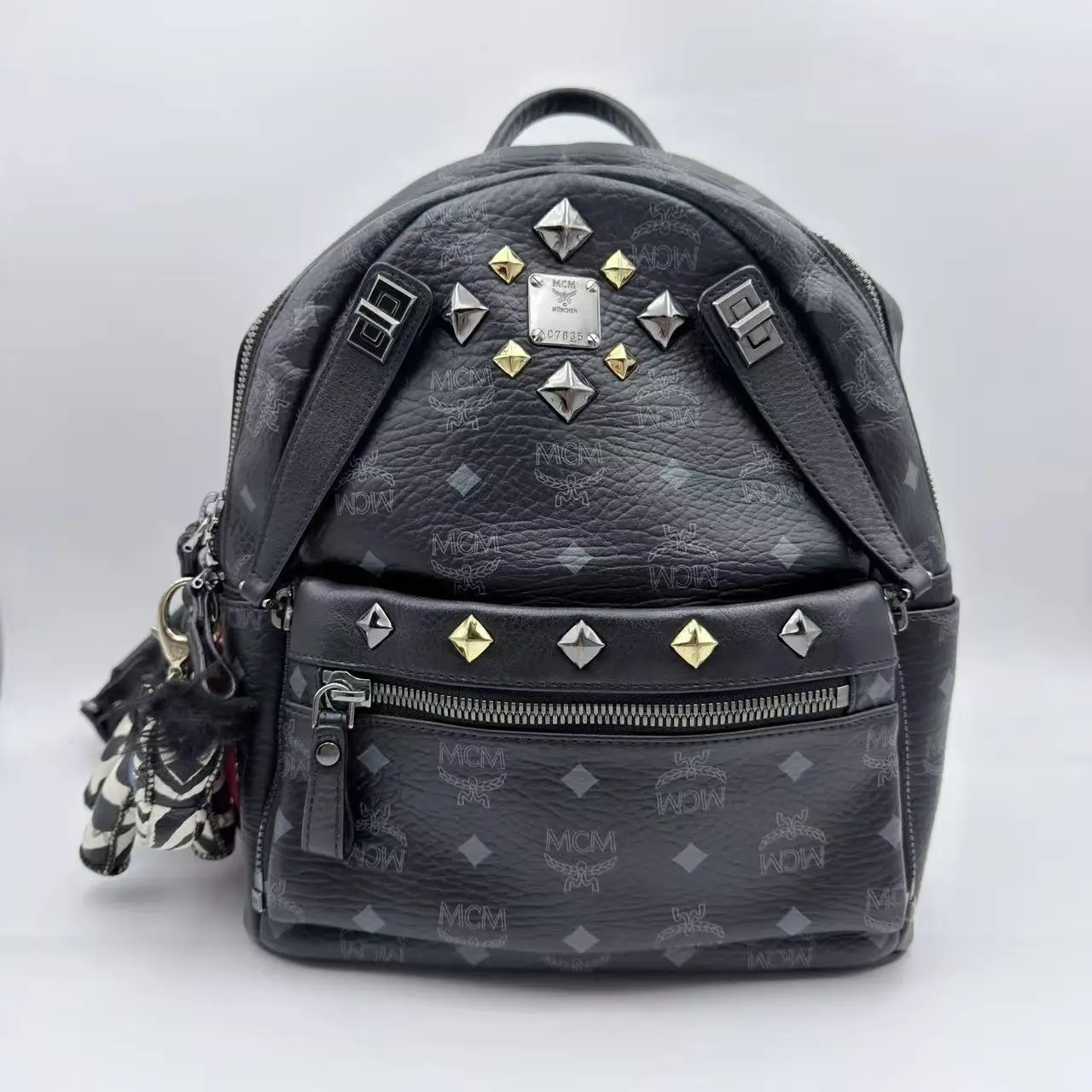 Pre-owned MCM Mssj Shoulder Bagpack 19