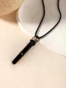 Breath Whistle Stainless Steel Necklace, Anxiety Relief Pendant, Yoga Meditation Stress Relief, Unisex Fashion Jewelry, Daily Wear