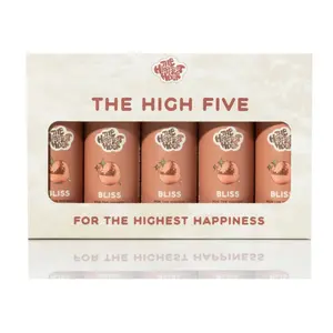 BLISS - 5 Pack - Lemon & Lavender Wellness Vitamins Supplement Health Shots with Blissful Terpene Blend for Stress Relief, Uplifted Mood & Positivity